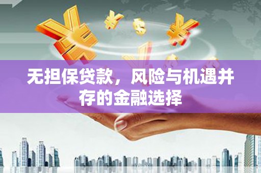 大林无担保贷款，风险与机遇并存的金融选择