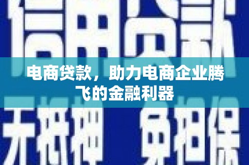 大林电商贷款，助力电商企业腾飞的金融利器