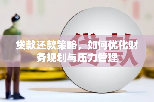 大林贷款还款策略，如何优化财务规划与压力管理