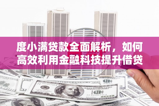 大林度小满贷款全面解析，如何高效利用金融科技提升借贷体验