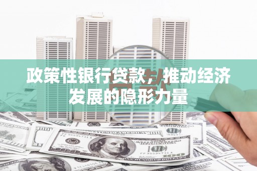 大林政策性银行贷款，推动经济发展的隐形力量