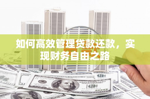 大林如何高效管理贷款还款，实现财务自由之路