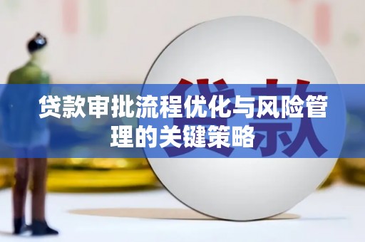大林贷款审批流程优化与风险管理的关键策略