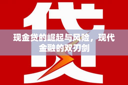 大林现金贷的崛起与风险，现代金融的双刃剑