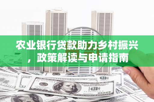 大林农业银行贷款助力乡村振兴，政策解读与申请指南