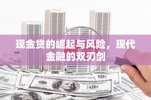 大林现金贷的崛起与风险，现代金融的双刃剑