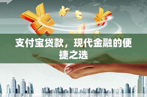 大林支付宝贷款，现代金融的便捷之选