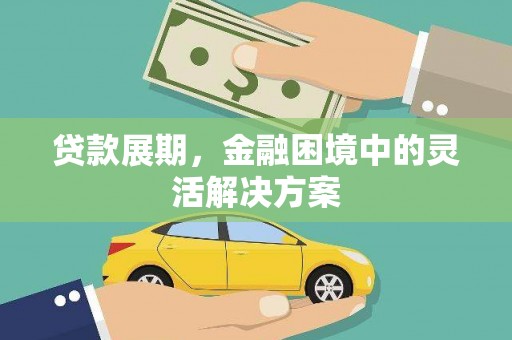 大林贷款展期，金融困境中的灵活解决方案