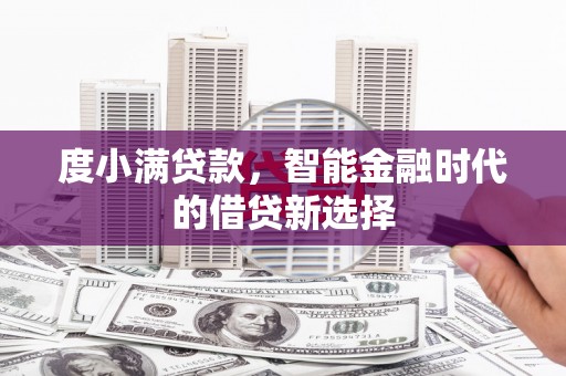 大林度小满贷款，智能金融时代的借贷新选择
