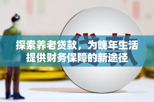 大林探索养老贷款，为晚年生活提供财务保障的新途径