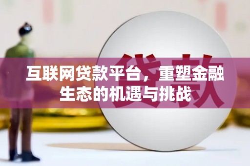 大林互联网贷款平台，重塑金融生态的机遇与挑战