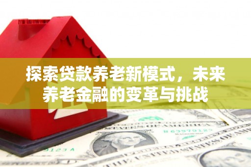 大林探索贷款养老新模式，未来养老金融的变革与挑战