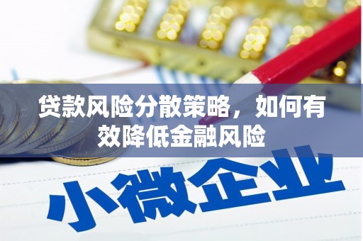 大林贷款风险分散策略，如何有效降低金融风险