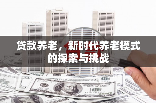 大林贷款养老，新时代养老模式的探索与挑战