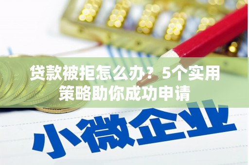 大林贷款被拒怎么办？5个实用策略助你成功申请
