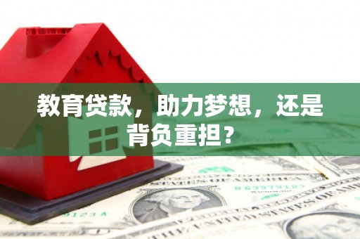 大林教育贷款，助力梦想，还是背负重担？