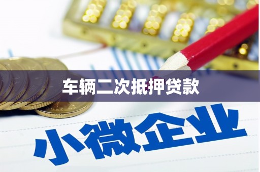 大林车辆二次抵押贷款