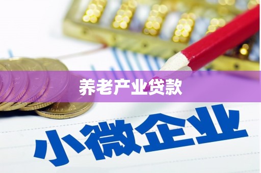 大林养老产业贷款
