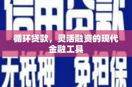 大林循环贷款，灵活融资的现代金融工具