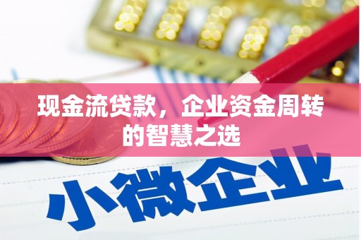 大林现金流贷款，企业资金周转的智慧之选