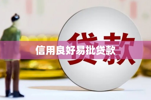 大林信用良好易批贷款